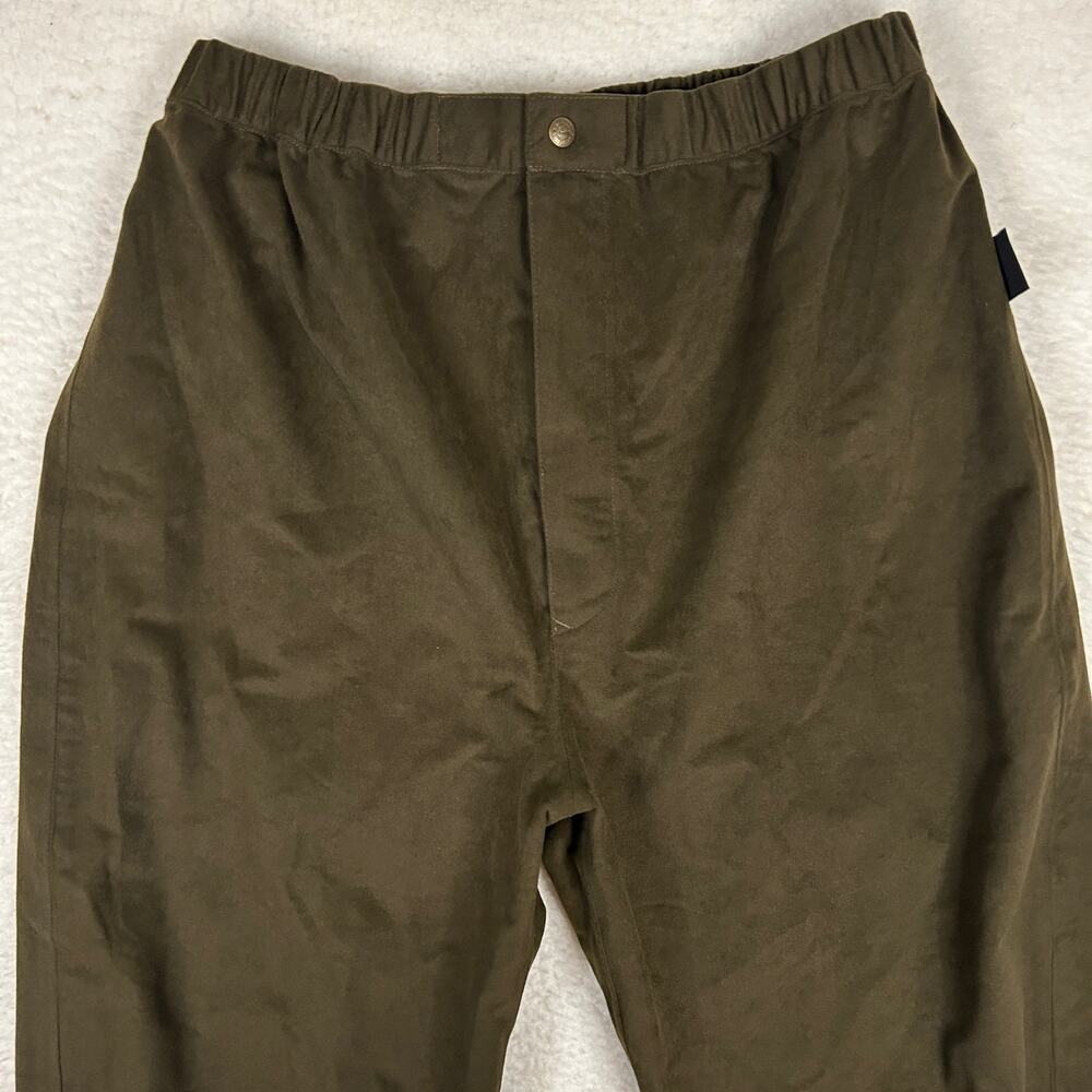 Whitewater Outdoors Mens XL Gore Tex Hunting Pants Ankle Zip Lined Forest Green - Picture 2 of 9
